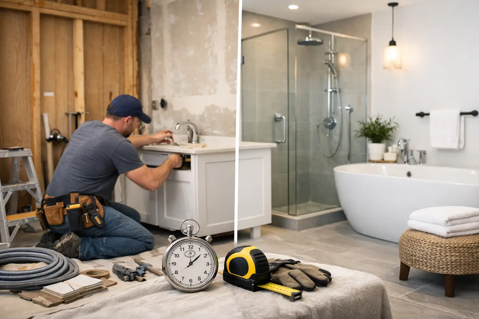How Long Does Bathroom Installation Take?