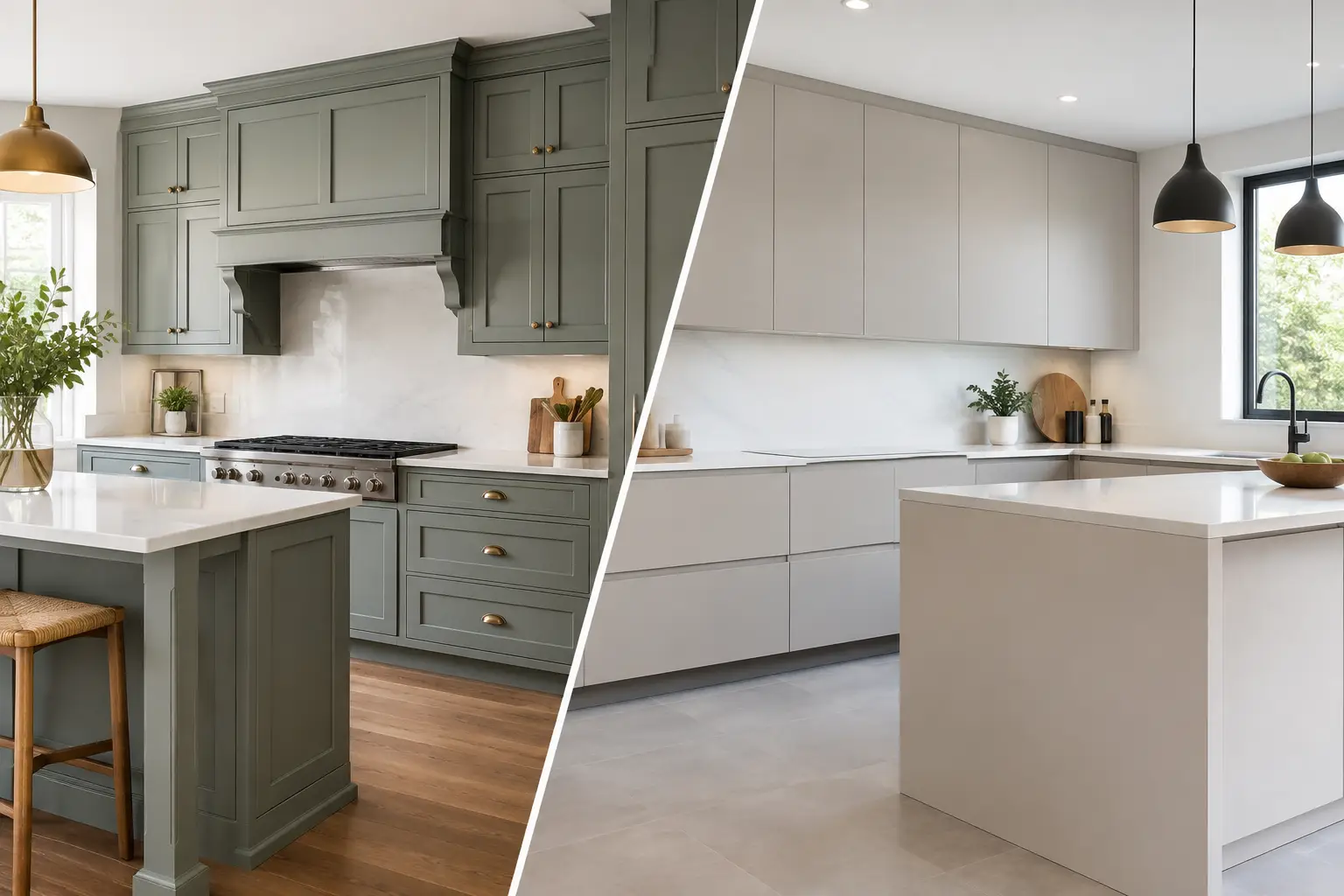 In-Frame Versus Lay-On Kitchens: Which Fits?
