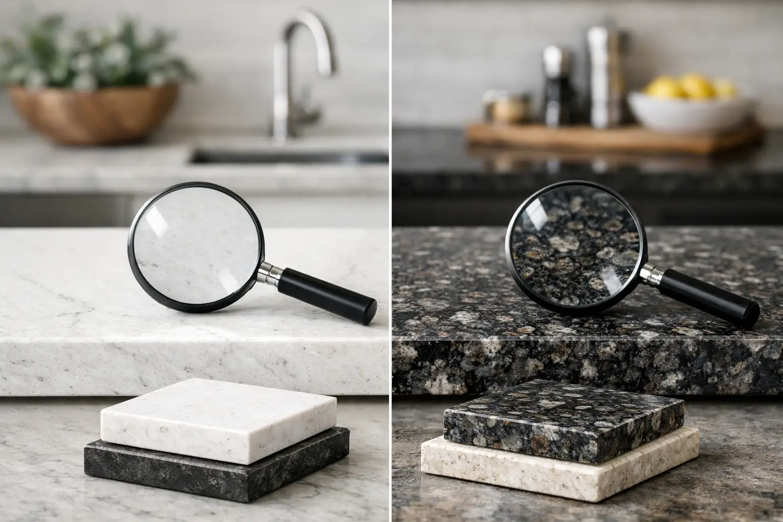 Quartz Granite Comparison for Your Kitchen